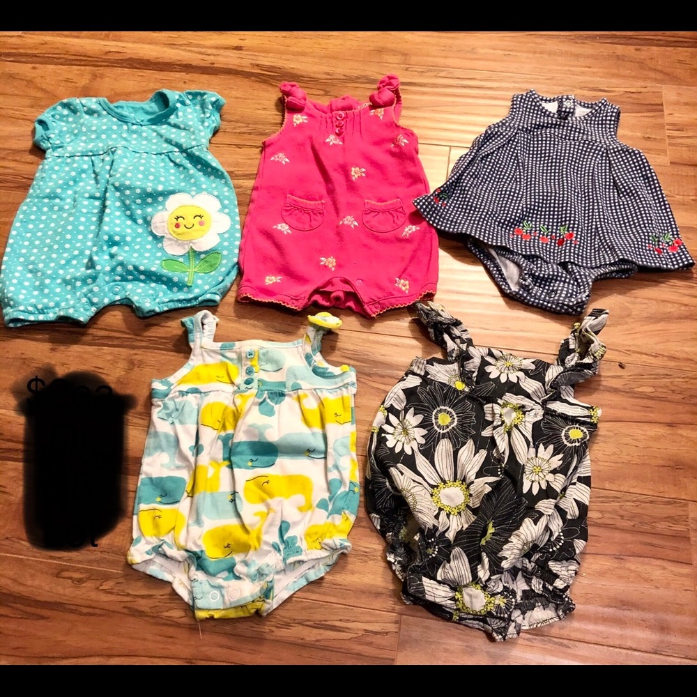 Girls Rompers 6months